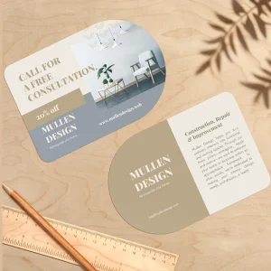 Die-Cut Postcards